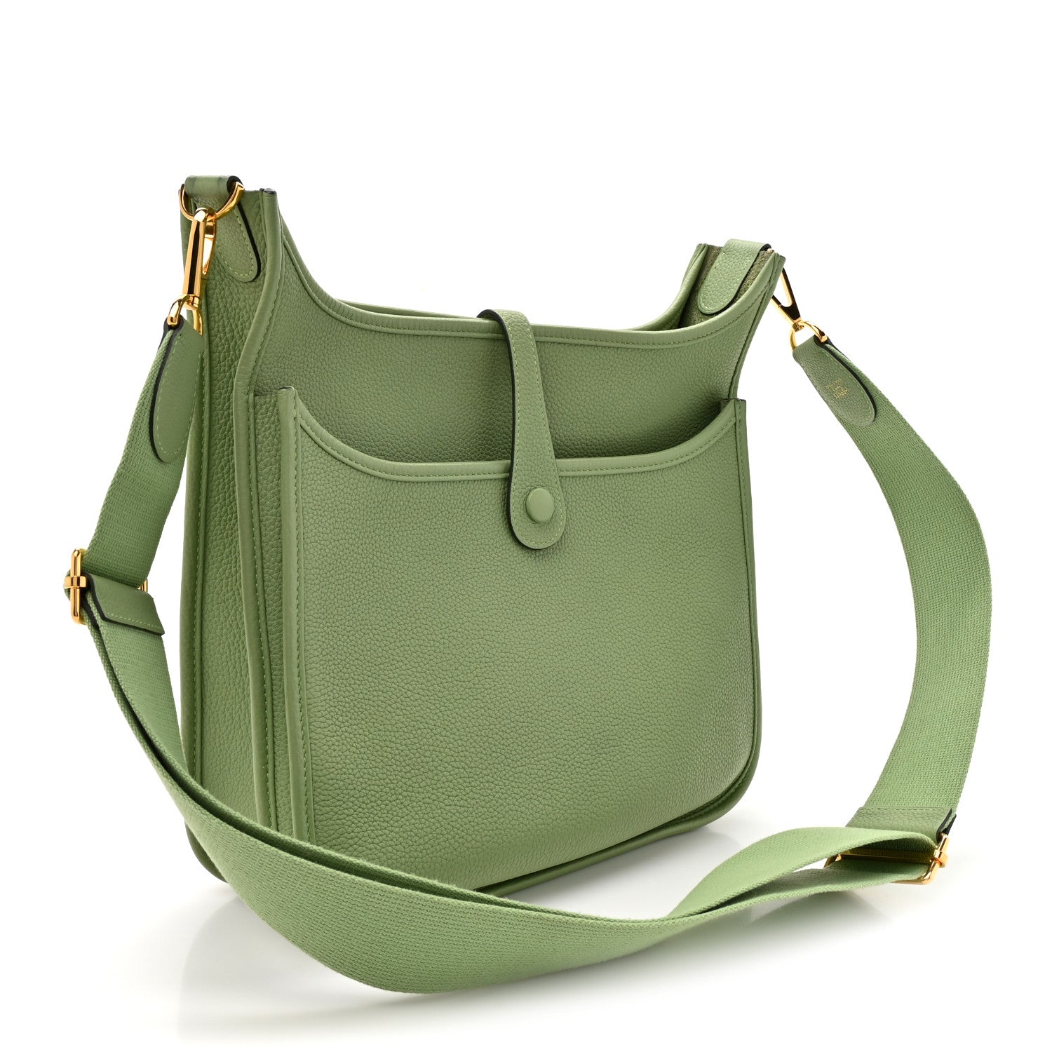 Hermes Taurillon Maurice Evelyne III PM Vert Criquet 3 of 11