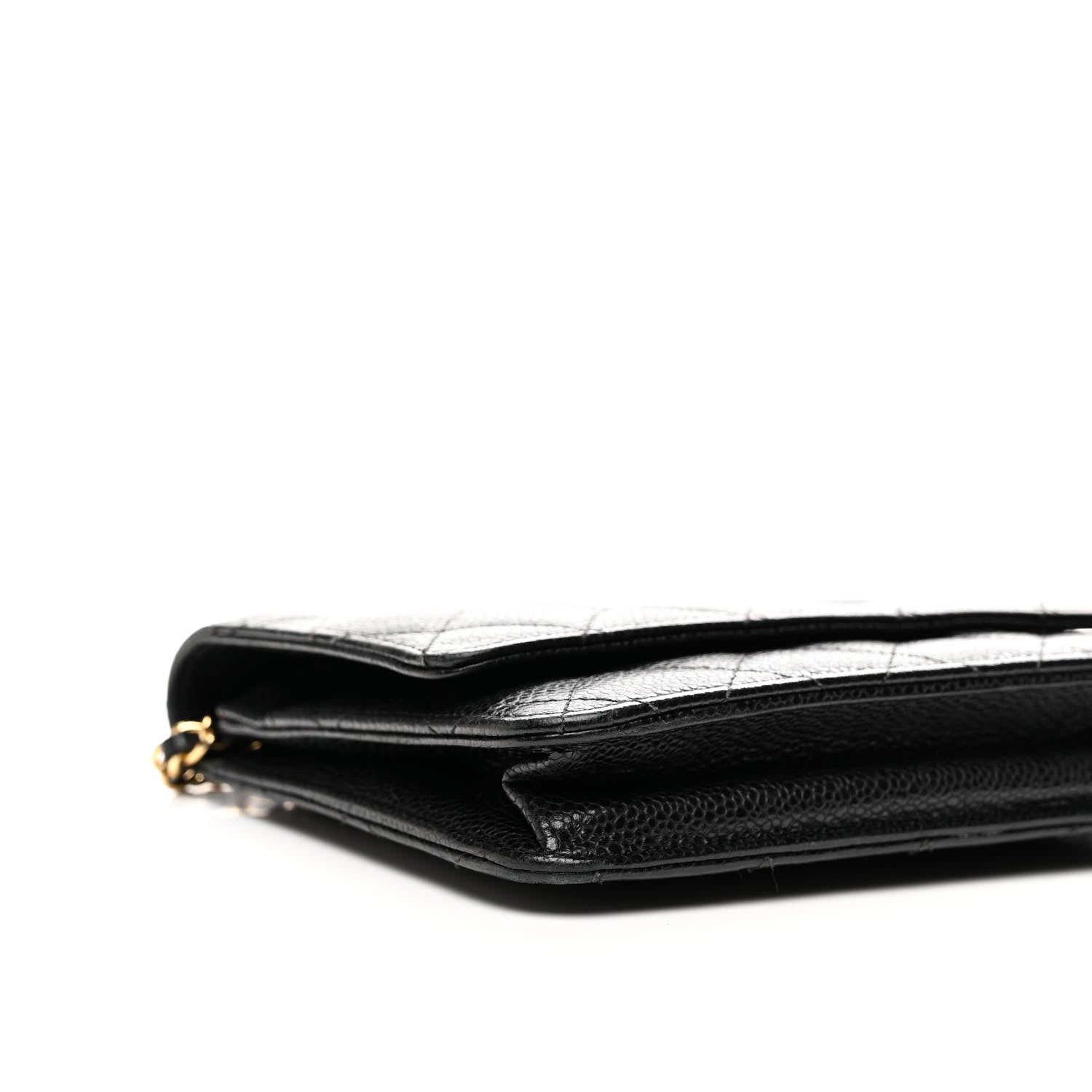 Chanel Caviar Quilted Wallet on Chain WOC Black 10 of 11