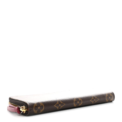 Louis Vuitton Monogram Clemence Wallet Fuchsia 4 of 7