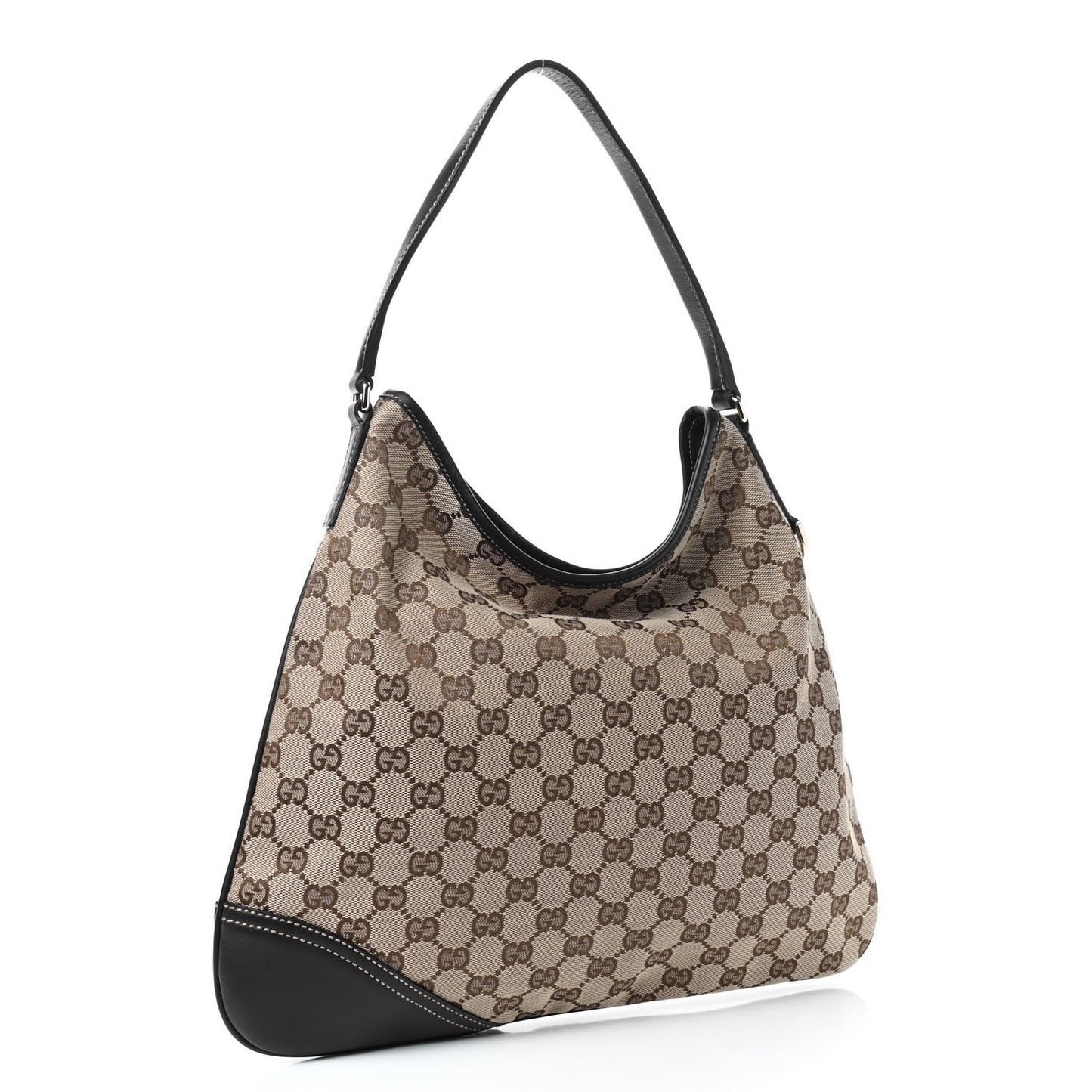 Monogram Medium New Britt Hobo Dark Brown