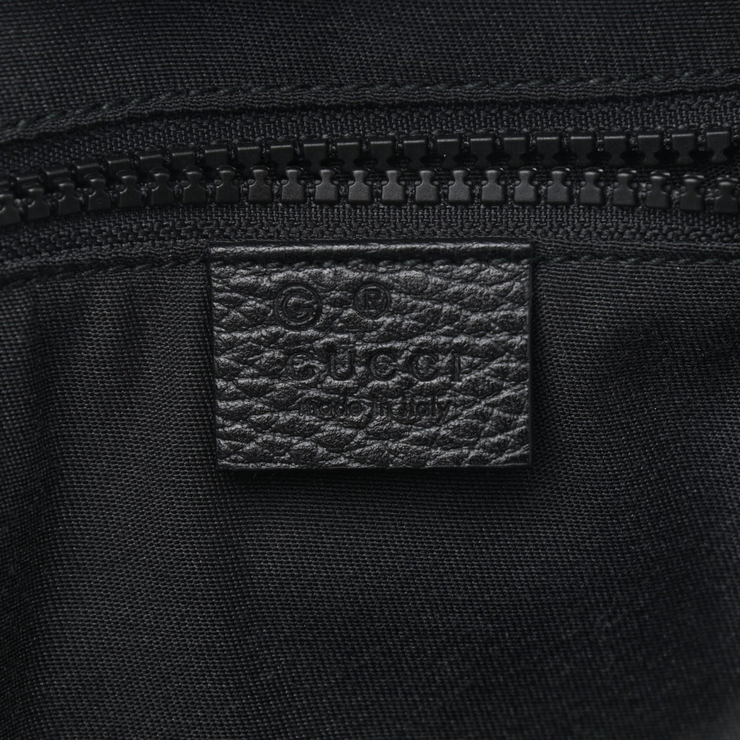 Nylon Monogram Slim Backpack Black