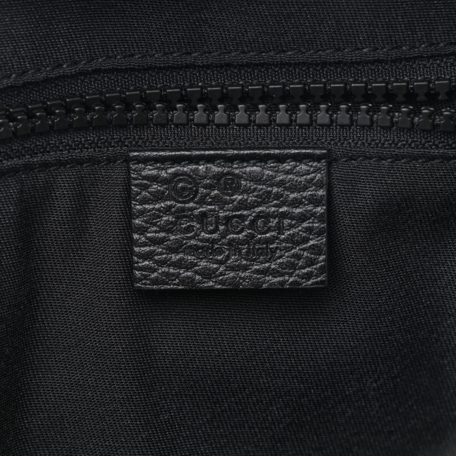 Gucci Nylon Monogram Slim Backpack Black 6 of 9