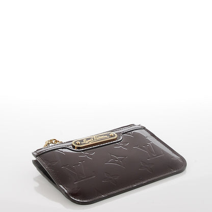 Louis Vuitton Vernis Key Pouch Amarante 4 of 6