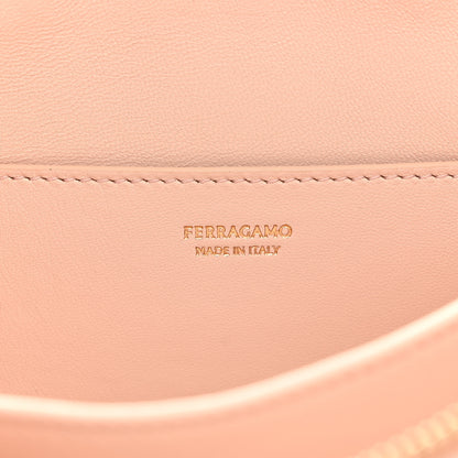 Salvatore Ferragamo Calfskin Gancini Chain Mini Bag Ballet Pink 6 of 10