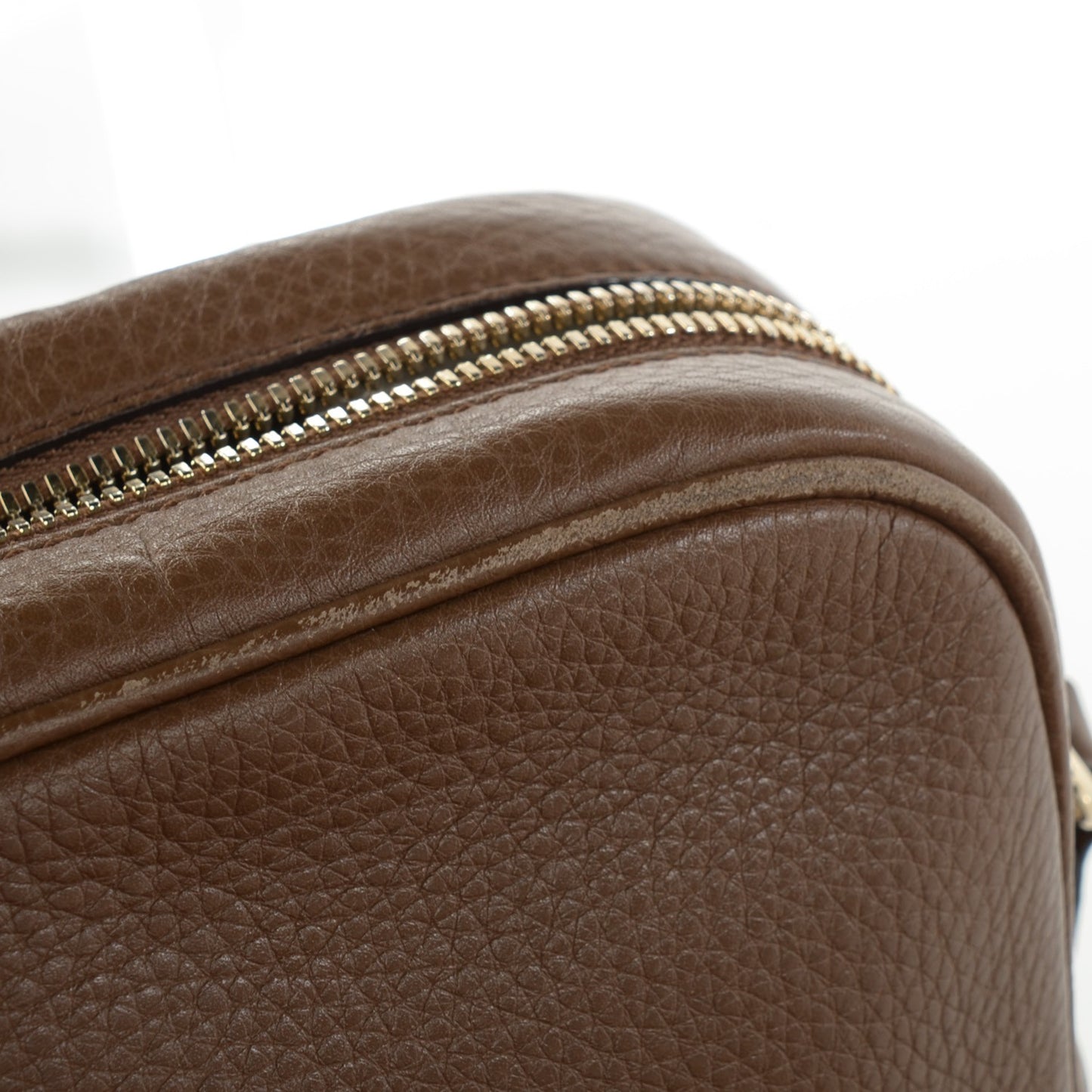 Cellarius Calfskin Small Soho Disco Bag Acero