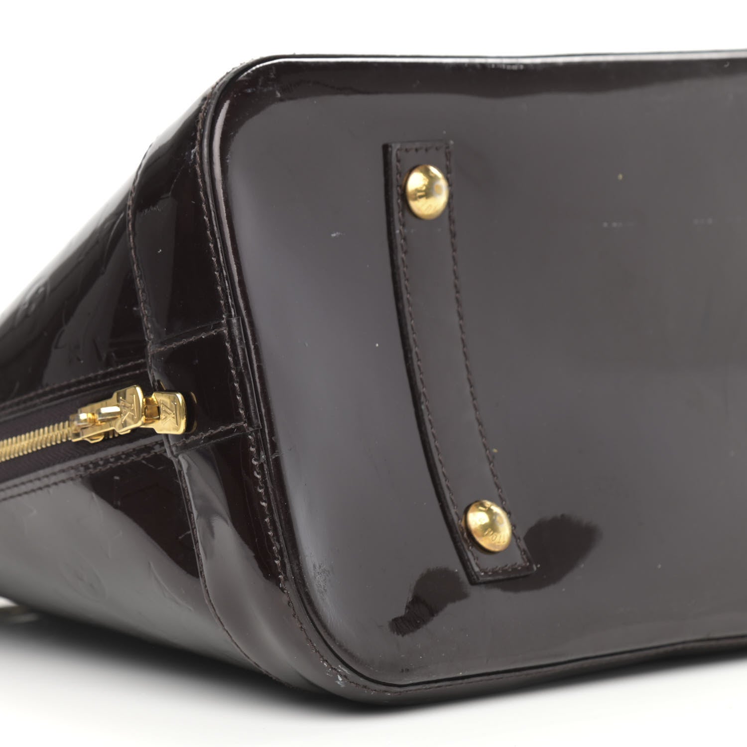 Louis Vuitton Vernis Alma GM Amarante 10 of 16