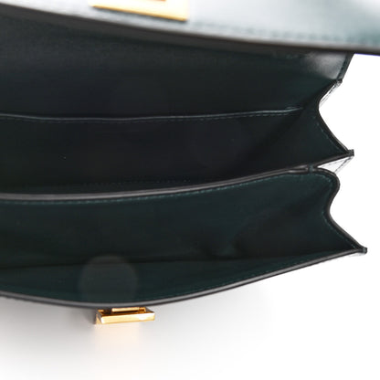 Celine Box Calfskin Teen Classic Box Flap Bag Light Emerald 4 of 4