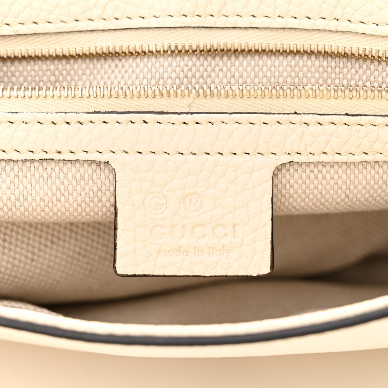 Gucci Cellarius Calfskin Medium Soho Flap Crossbody Ivoire 6 of 10