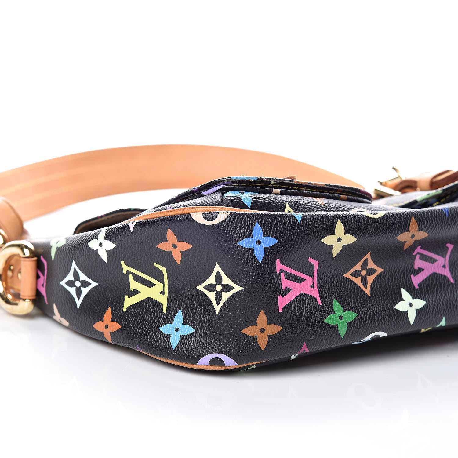 Louis Vuitton Monogram Multicolor Lodge PM Black 5 of 10
