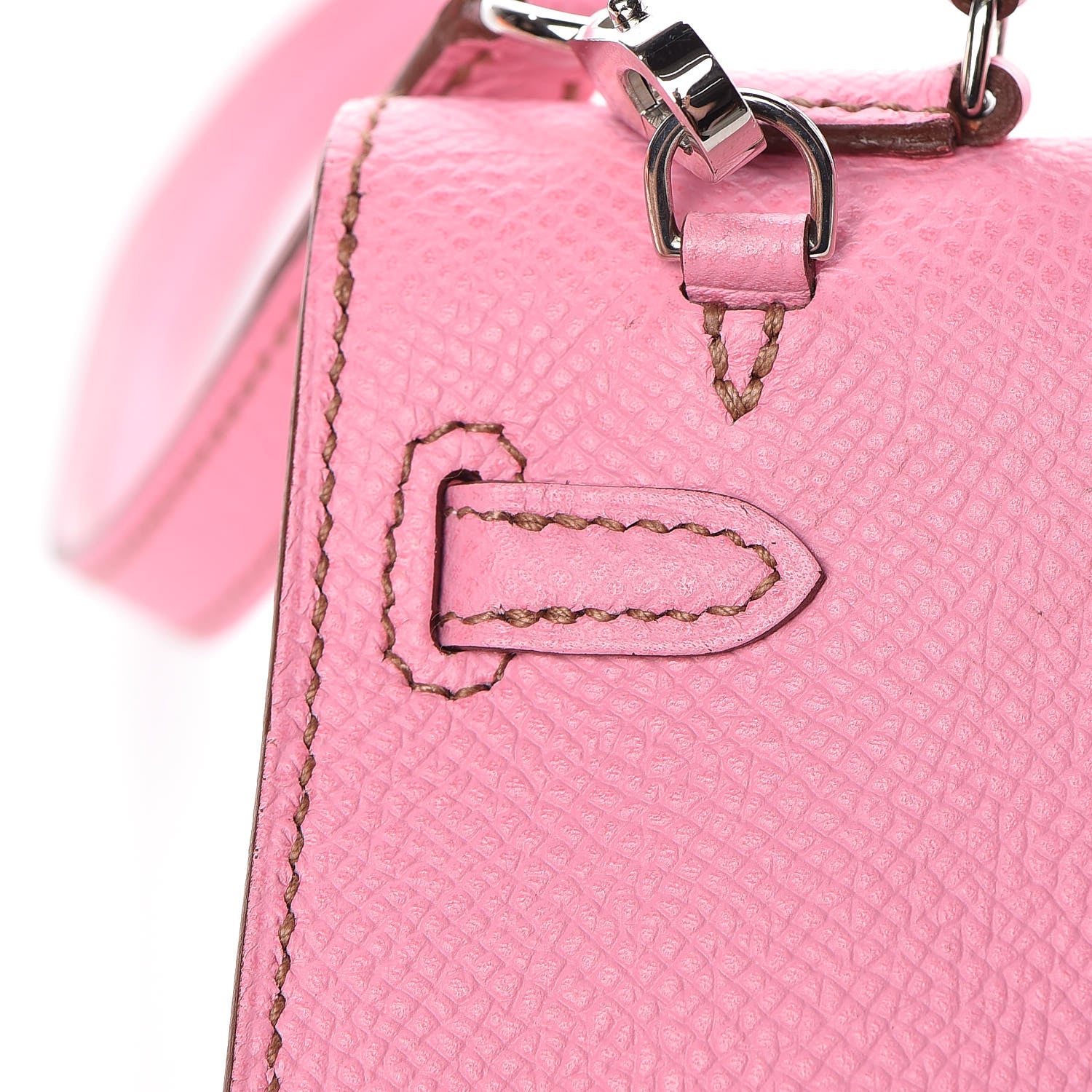 Hermes Epsom Tiny Kelly Sellier 5P Pink 20 of 35