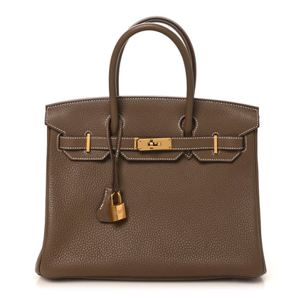Hermes Togo Birkin 30 Etoupe 1 of 11