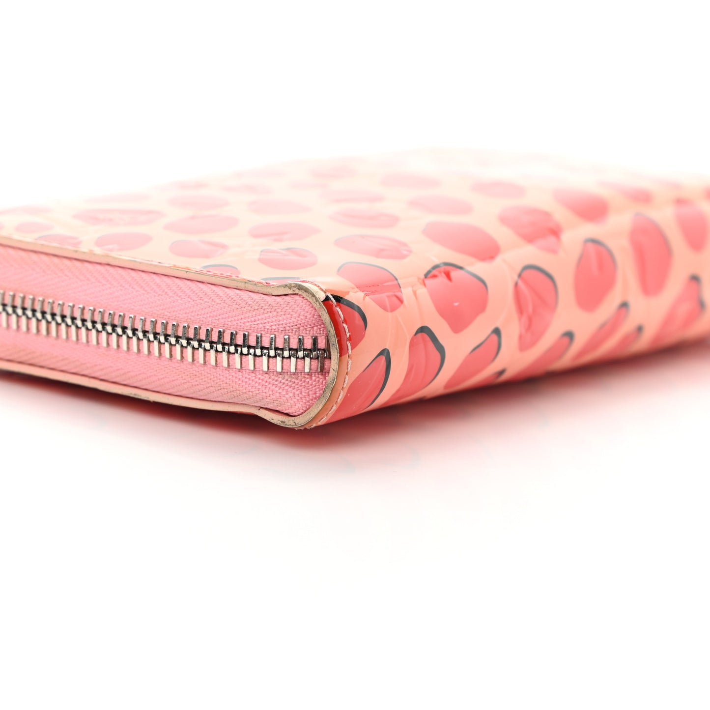 Vernis Jungle Dots Zippy Wallet Sugar Pink Poppy