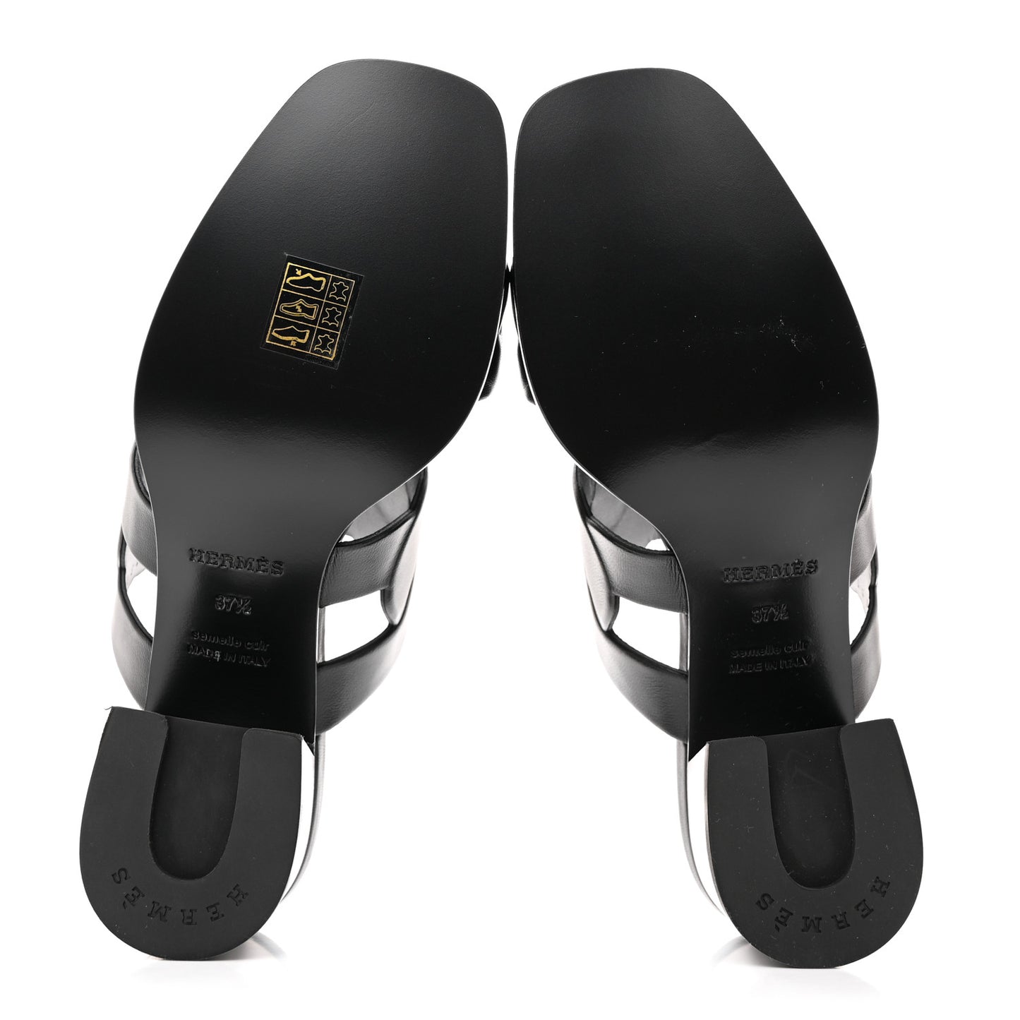 Nappa Gaby 60 Sandal 37.5 Black