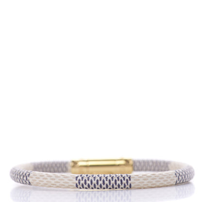 Louis Vuitton Damier Azur Keep It Bracelet 17 3 of 6