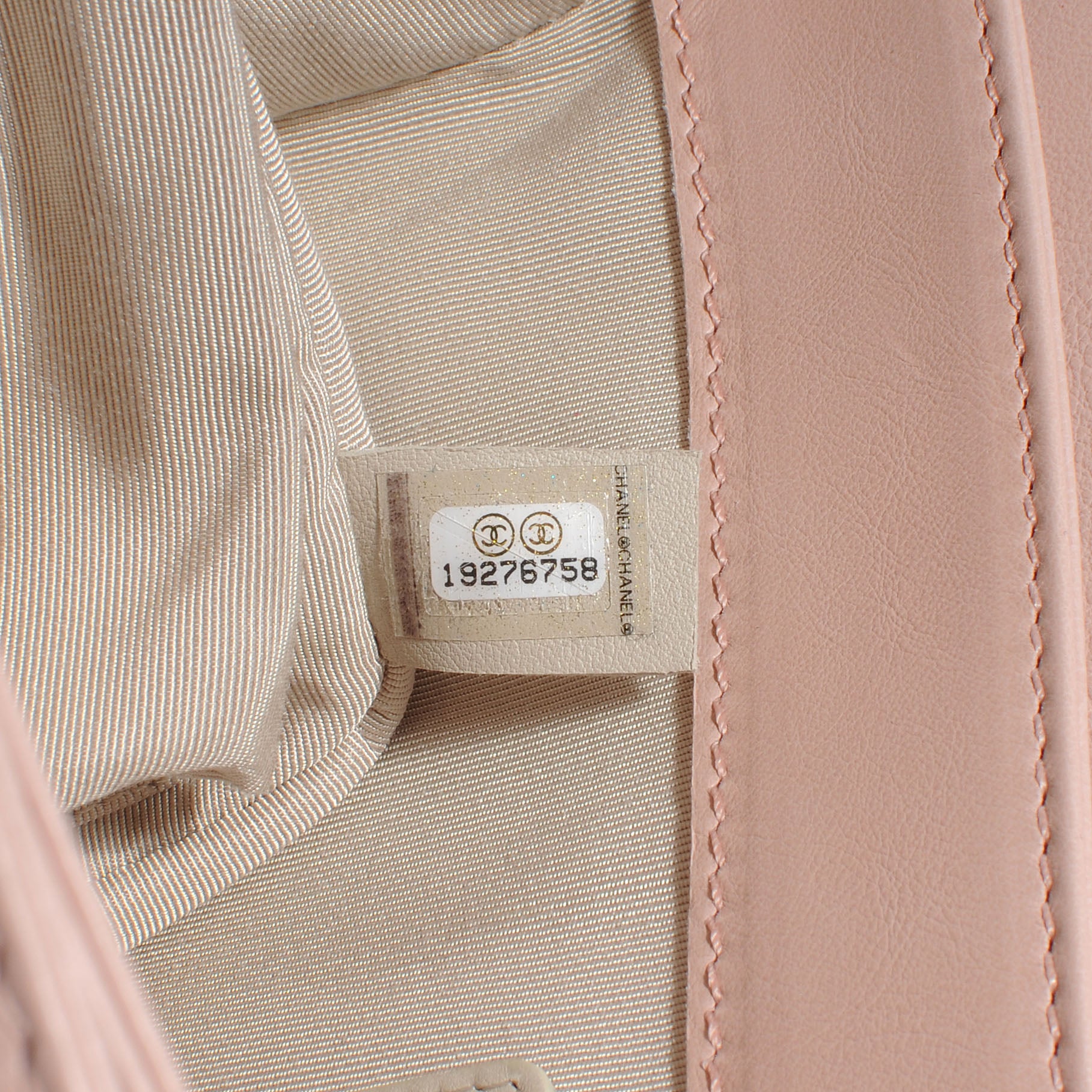 Chanel Calfskin Medium Boy Reverso Light Pink 8 of 8