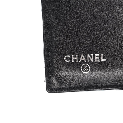 Chanel Patent Quilted Brilliant Compact Wallet Black 7 of 13