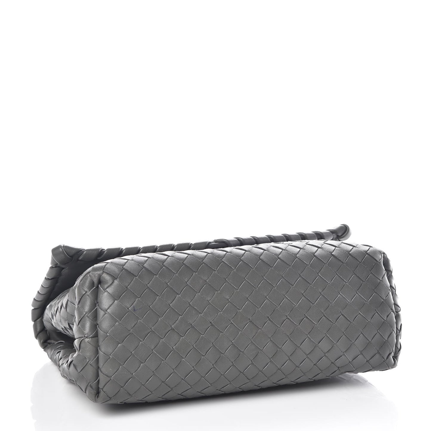 Nappa Intrecciato Medium Olimpia Bag Light Grey