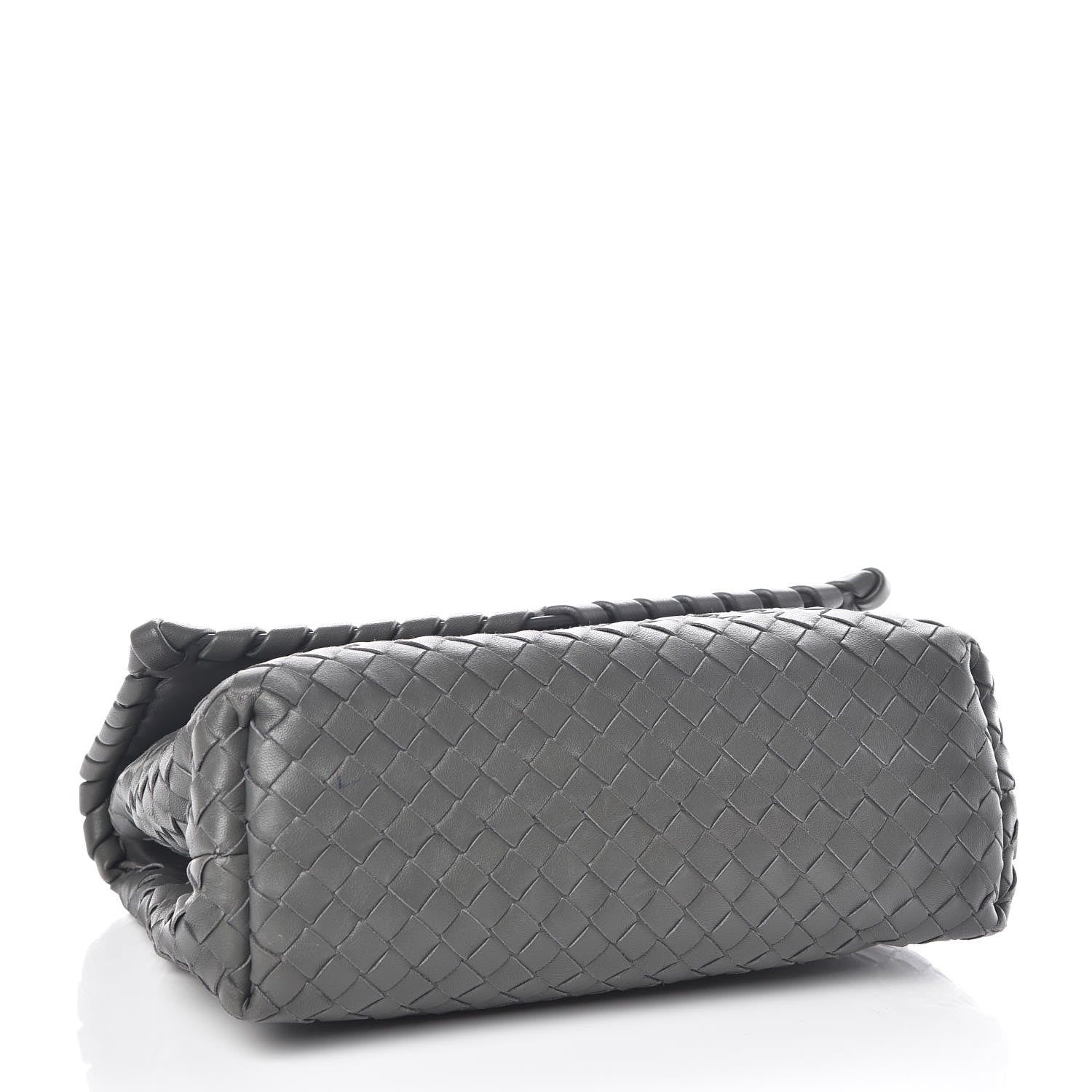 Bottega Veneta Nappa Intrecciato Medium Olimpia Bag Light Grey 4 of 11