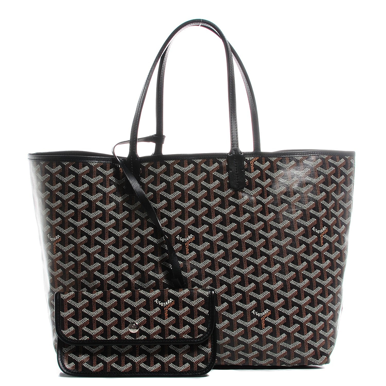 Goyard Goyardine Saint Louis PM Black 1 of 9