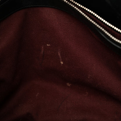 Chanel Lambskin Quilted Large CC Shopping Tote Black Rose Clair 10 of 14