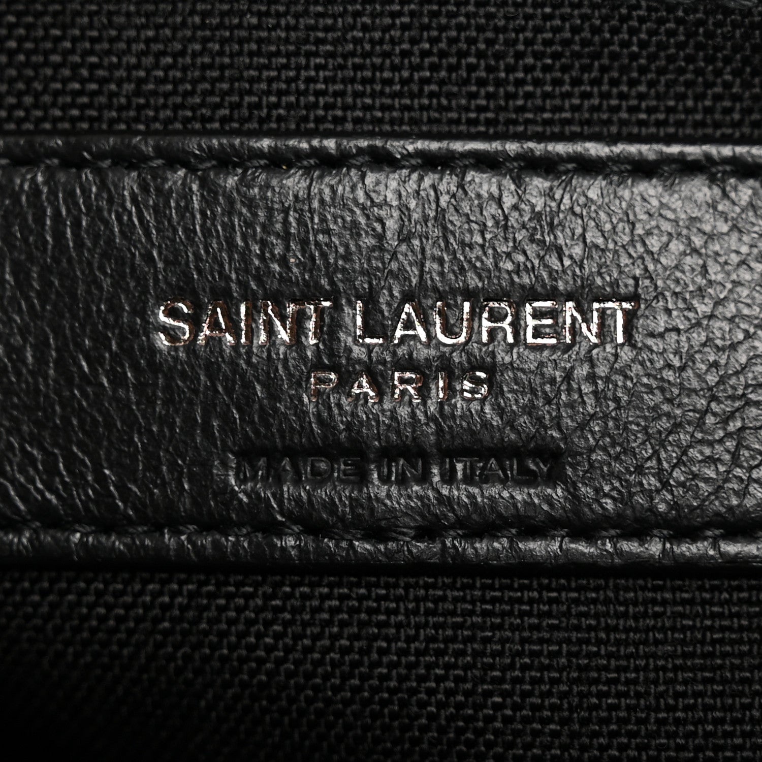 Saint Laurent Nylon Nuxx Ripstop Duffle Black White 5 of 11