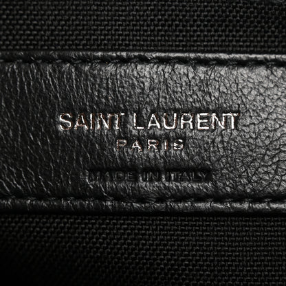 Saint Laurent Nylon Nuxx Ripstop Duffle Black White 5 of 11