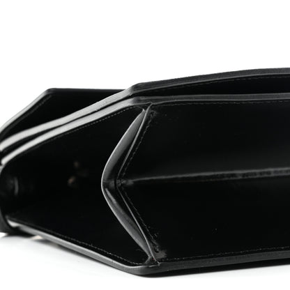 Off-White Calfskin Jitney 2.8 Not For Sale Top Handle Bag Black White 15 of 20