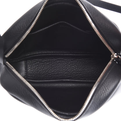 Balenciaga Calfskin Logo S Everyday Camera Bag Black 5 of 8
