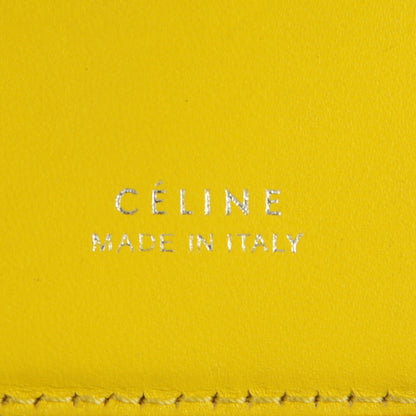 Celine Drummed Calfskin Zip Around Wallet Souris 6 of 9