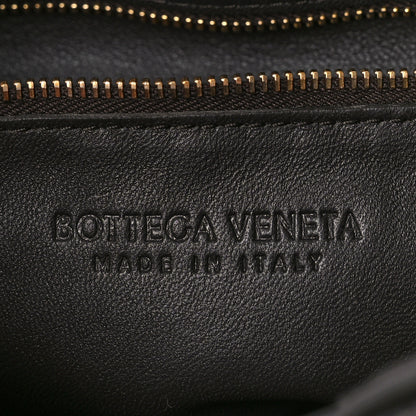 Bottega Veneta Lambskin Maxi Intreccio Padded Chain Cassette Crossbody Bag Black 7 of 9