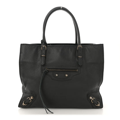 Balenciaga Veau Souple Mini Papier Tote Black 1 of 15