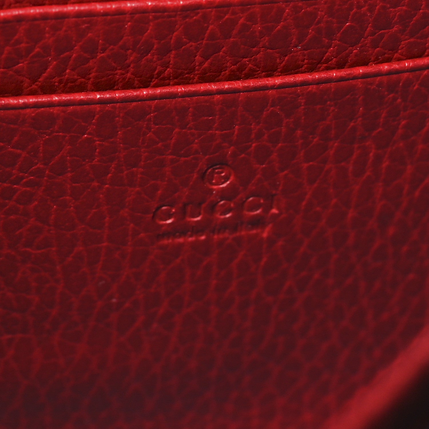 Gucci Calfskin Garden Dionysus Chain Wallet Hibiscus Red 7 of 12