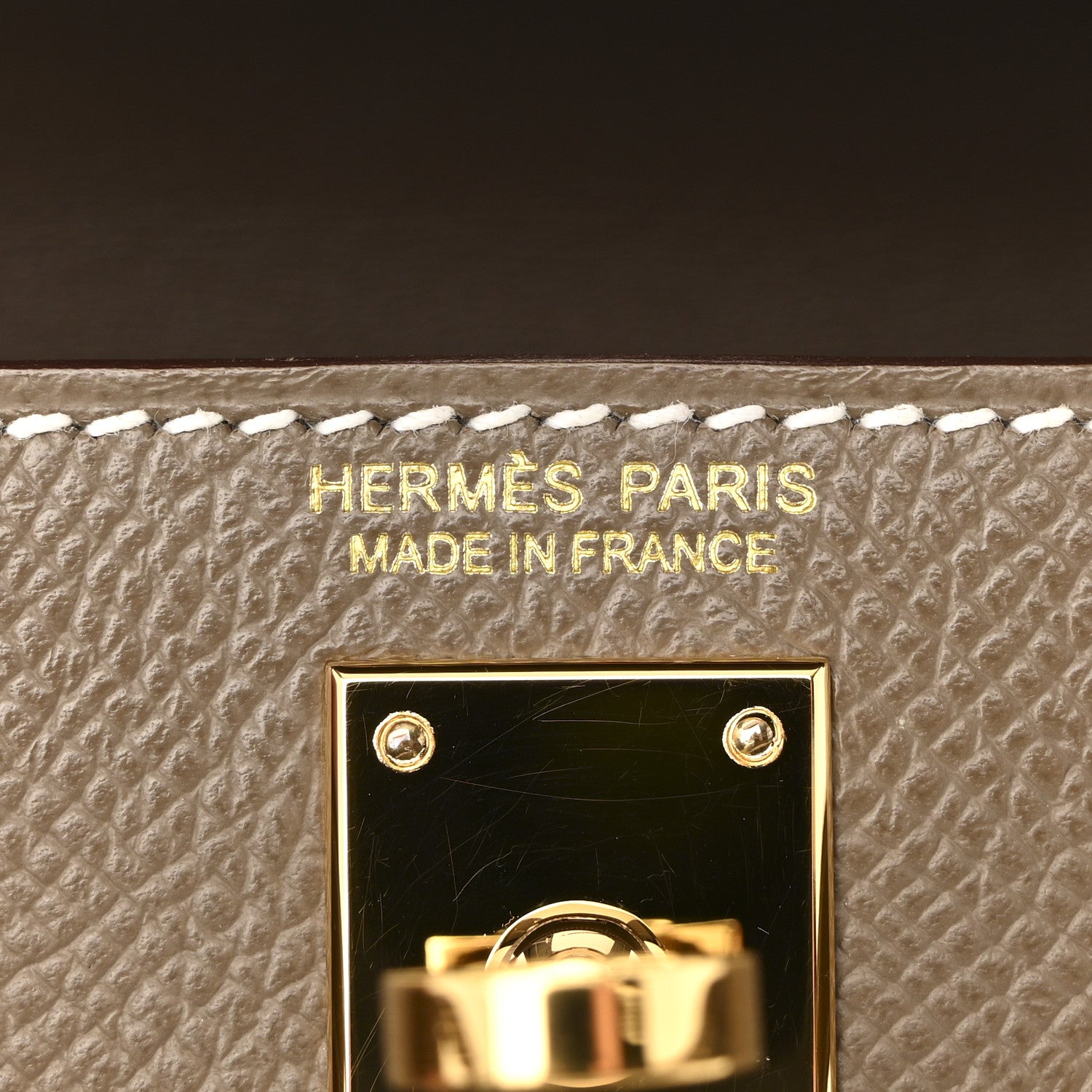 Hermes Epsom Mini Kelly Sellier 20 Etoupe 6 of 15