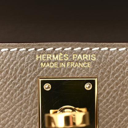 Hermes Epsom Mini Kelly Sellier 20 Etoupe 6 of 15