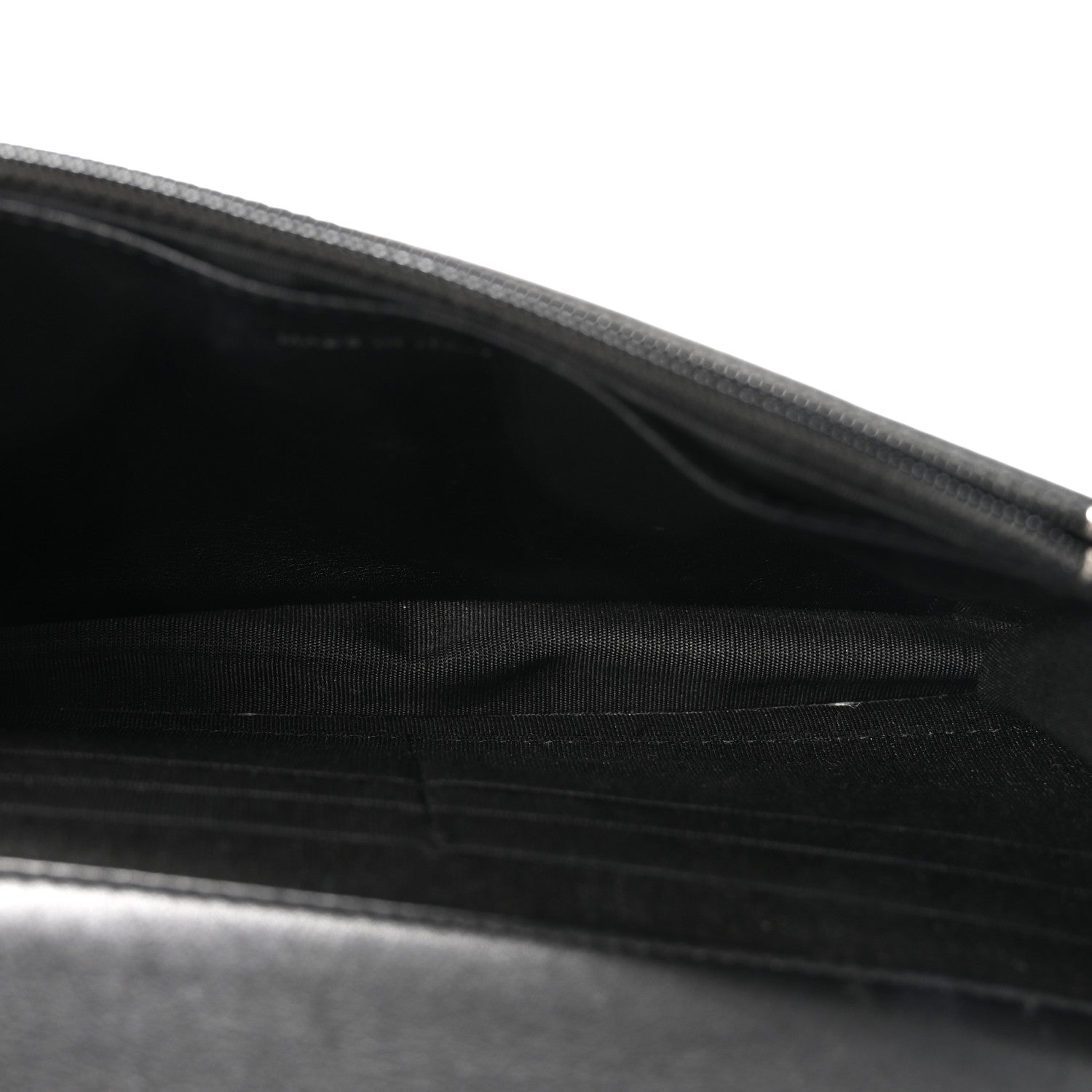Chanel Caviar Timeless CC Wallet On Chain WOC Black 4 of 11