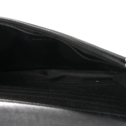 Chanel Caviar Timeless CC Wallet On Chain WOC Black 4 of 11