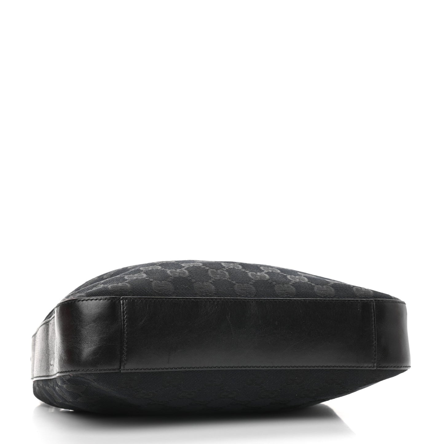 Monogram GG Small Clasp Hobo Black