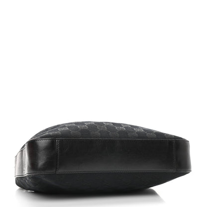 Gucci Monogram GG Small Clasp Hobo Black 4 of 9