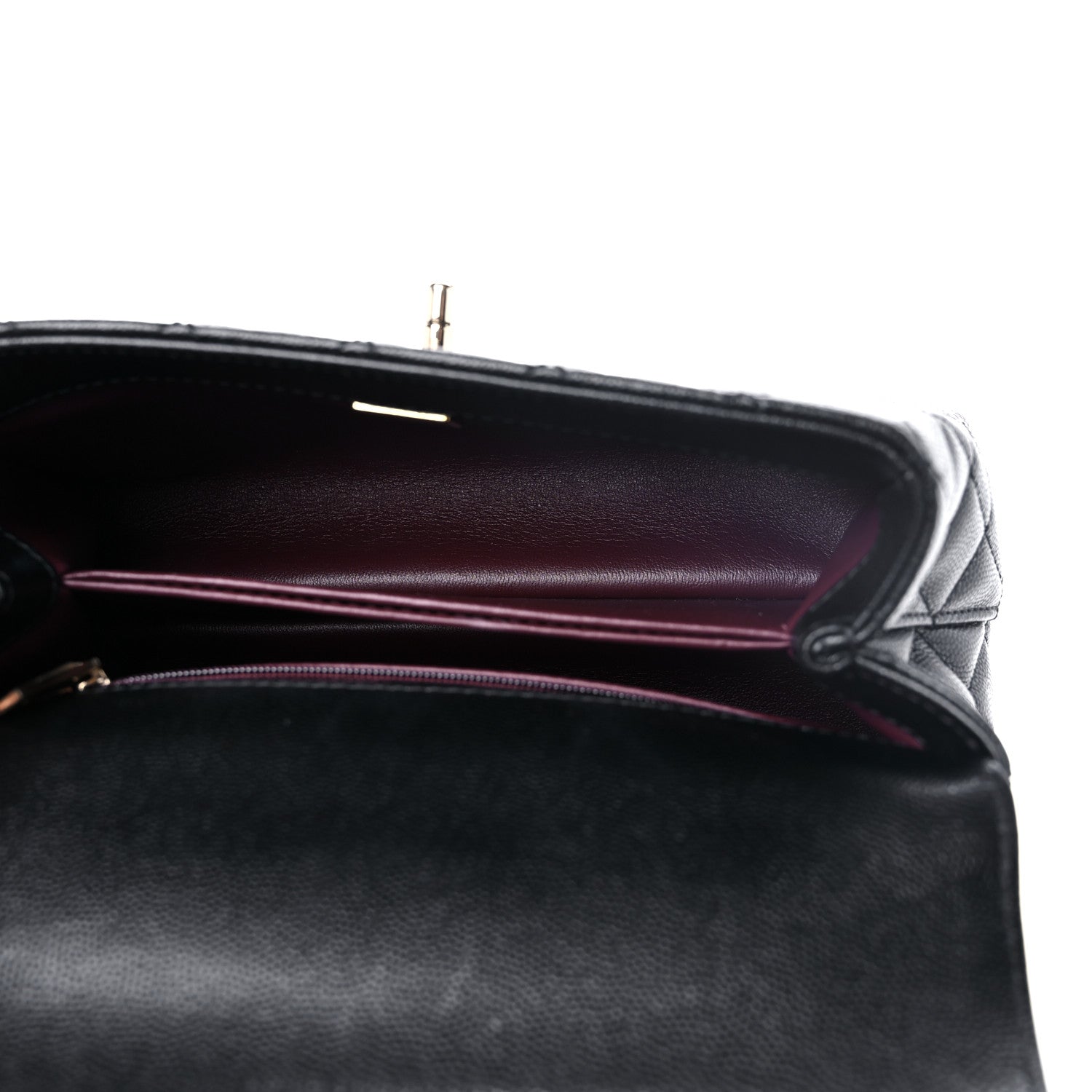 Chanel Caviar Quilted Mini Coco Handle Flap Black 5 of 10