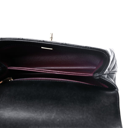 Chanel Caviar Quilted Mini Coco Handle Flap Black 5 of 10