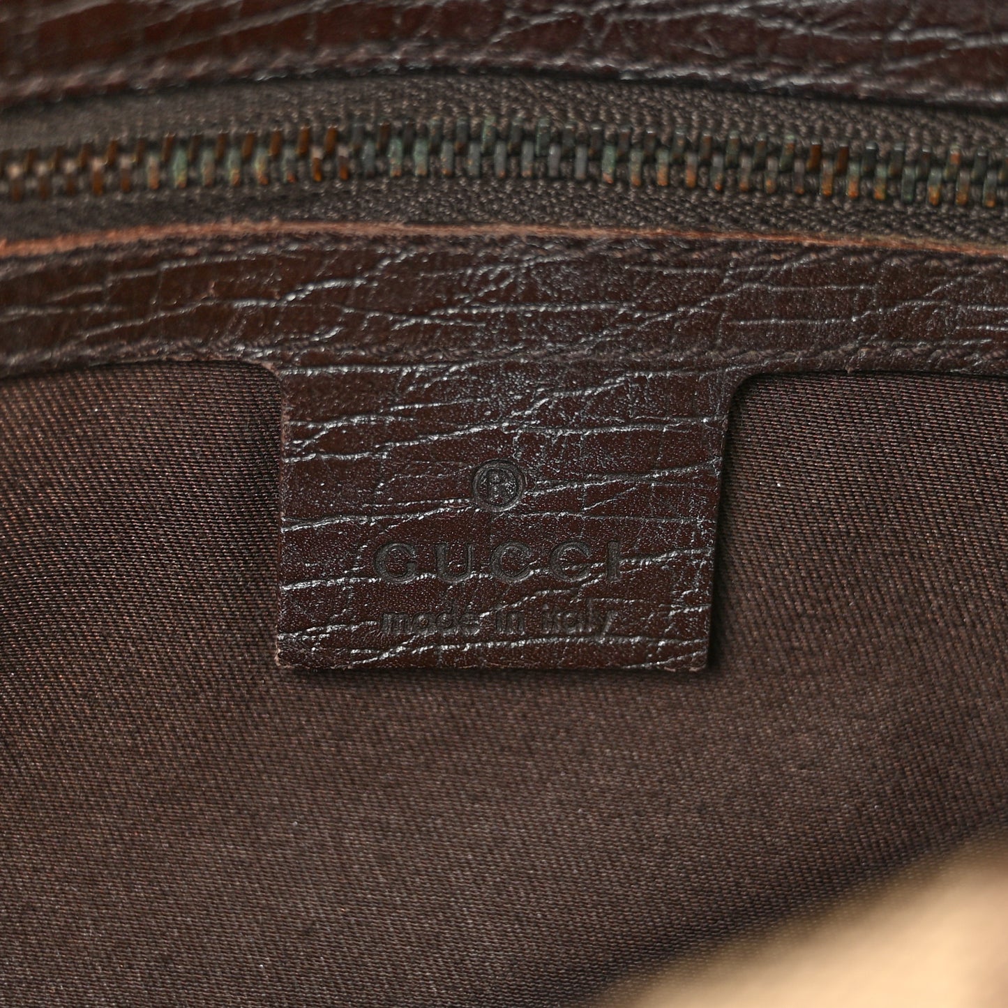 Monogram Horsebit Chain Flap Shoulder Bag Brown