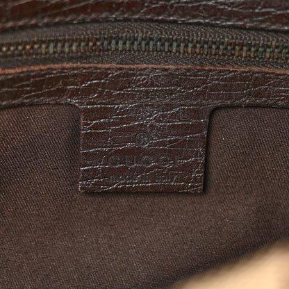 Gucci Monogram Horsebit Chain Flap Shoulder Bag Brown 6 of 15
