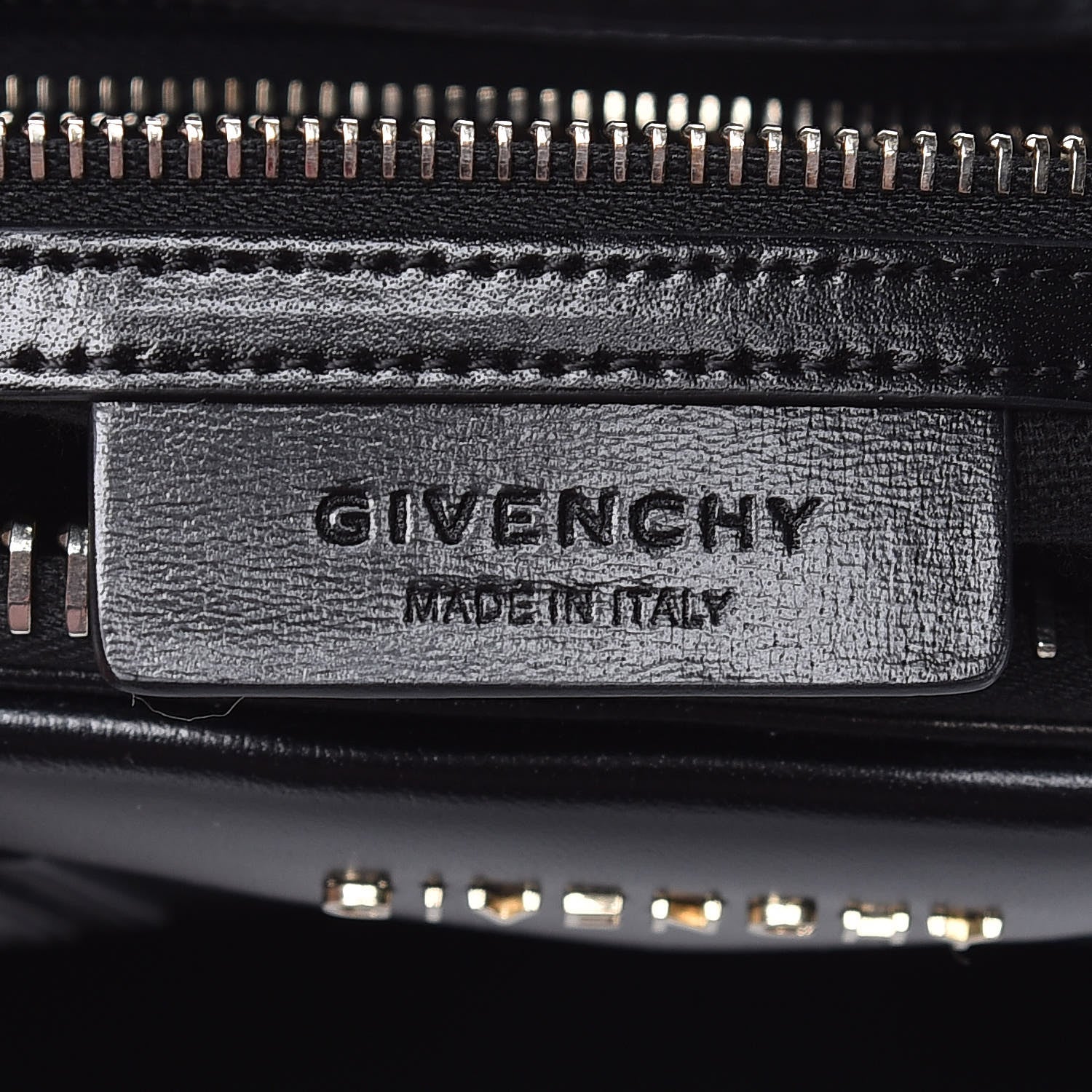 Givenchy Shiny Lord Calfskin Small Antigona Black 9 of 15