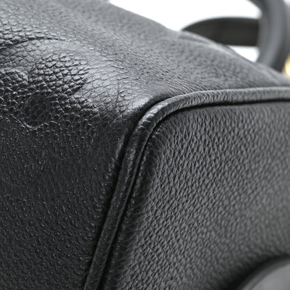 Louis Vuitton Empreinte Monogram Giant Speedy Bandouliere 20 Black 8 of 10