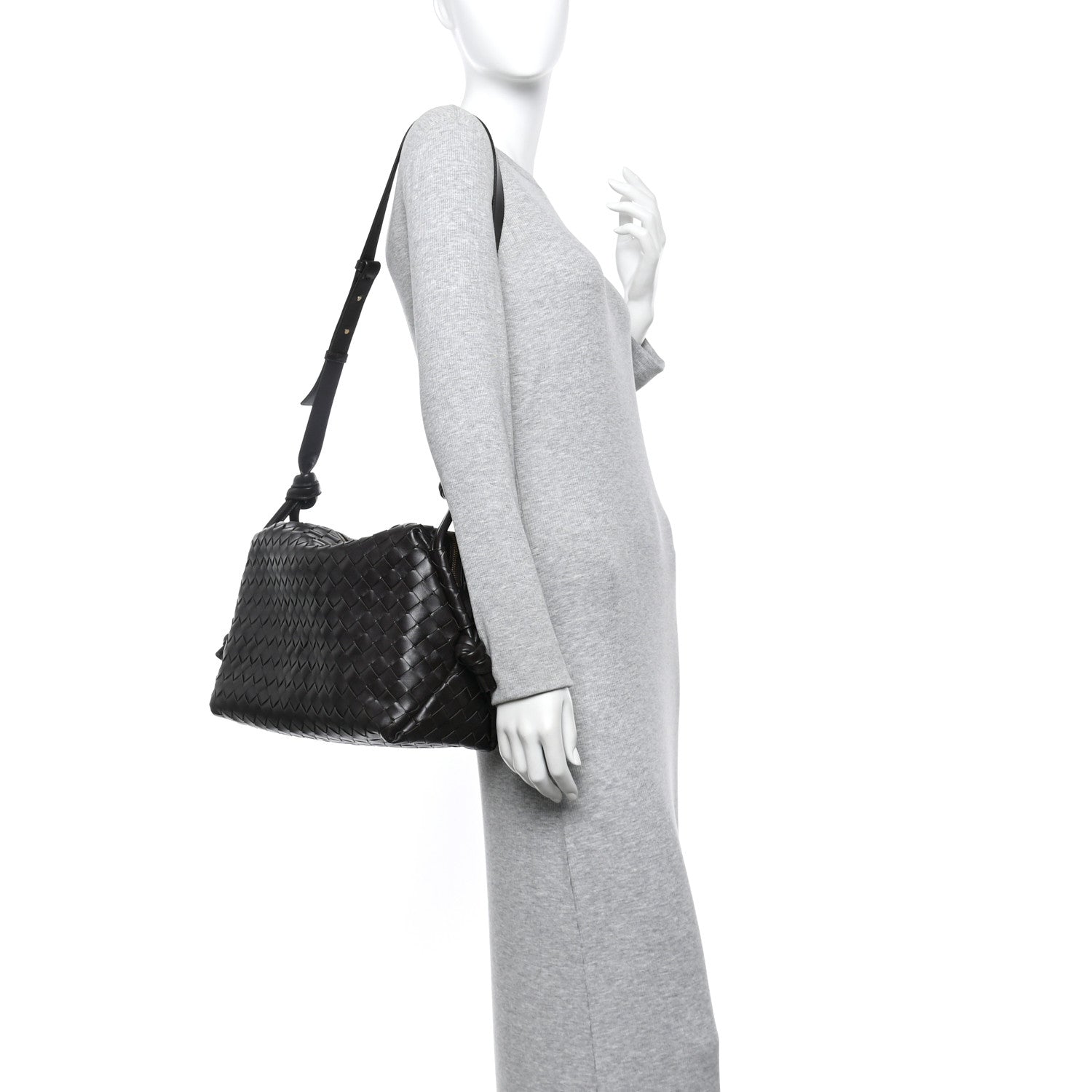 Bottega Veneta Nappa Intrecciato Medium Loop Weekender Bag Fondant 2 of 13