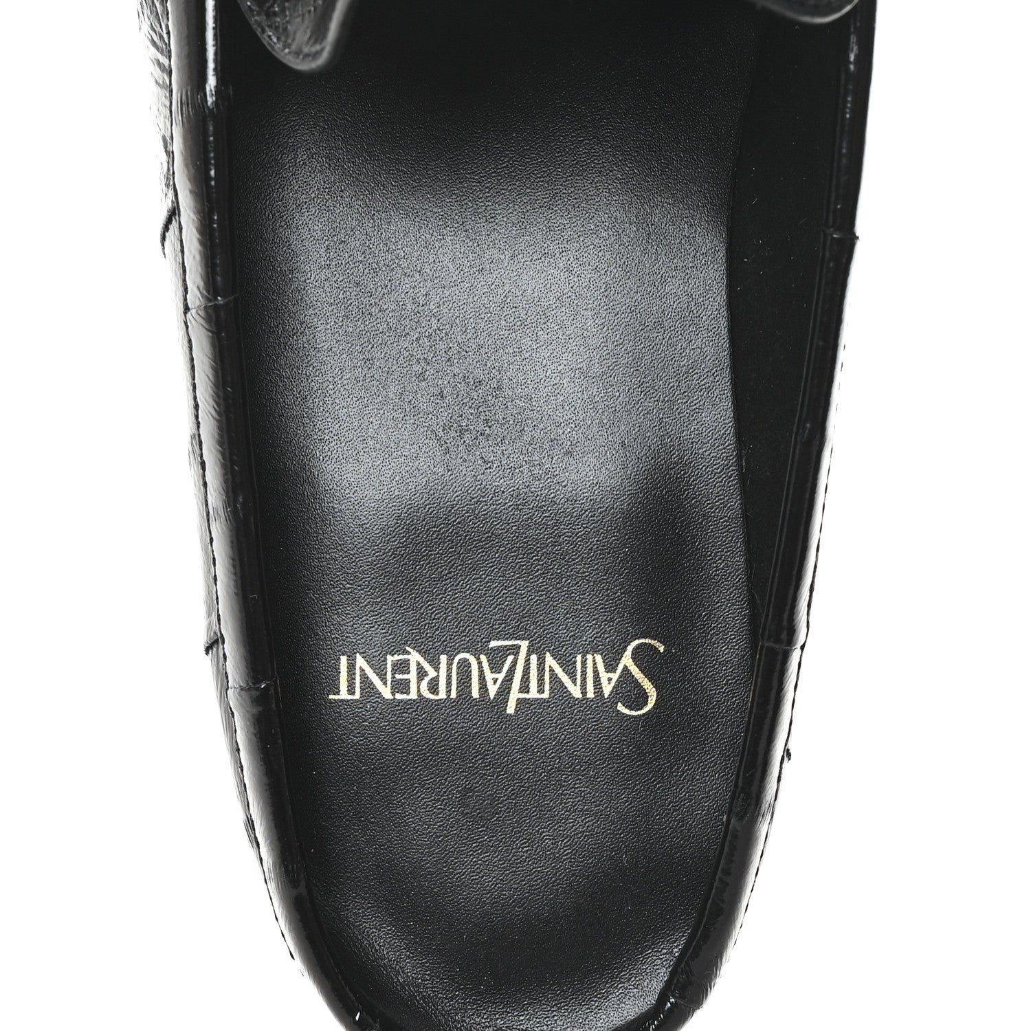 Saint Laurent Radiance Calfskin Le Loafer Penny Slippers 40 Black 8 of 9