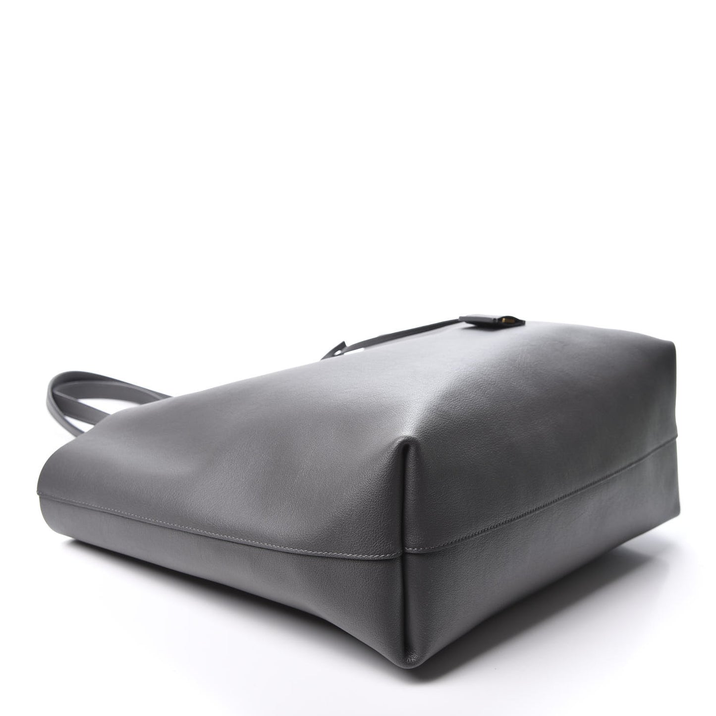 Calfskin Large Shopping Tote Dark Grey