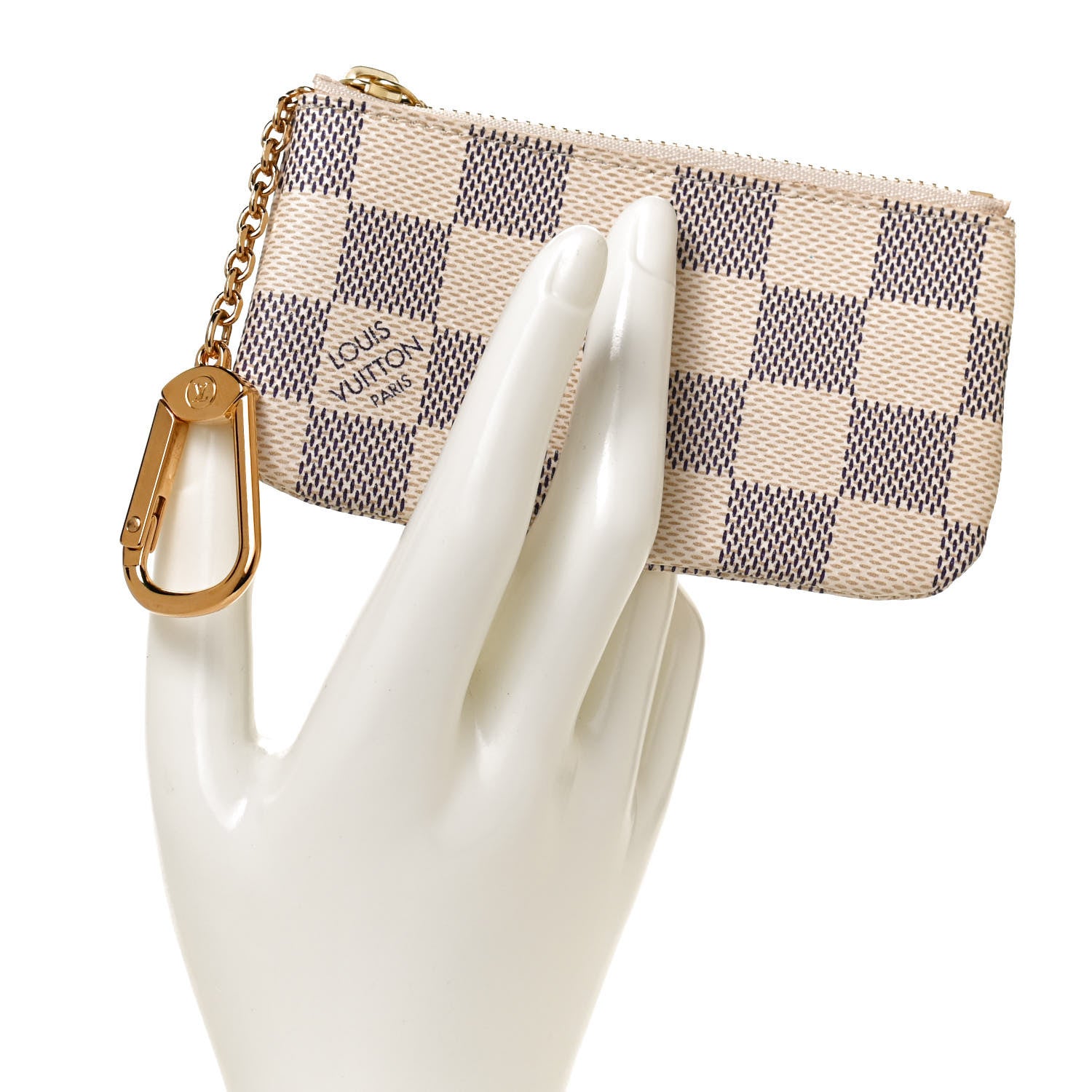 Louis Vuitton Damier Azur Key Pouch 2 of 12