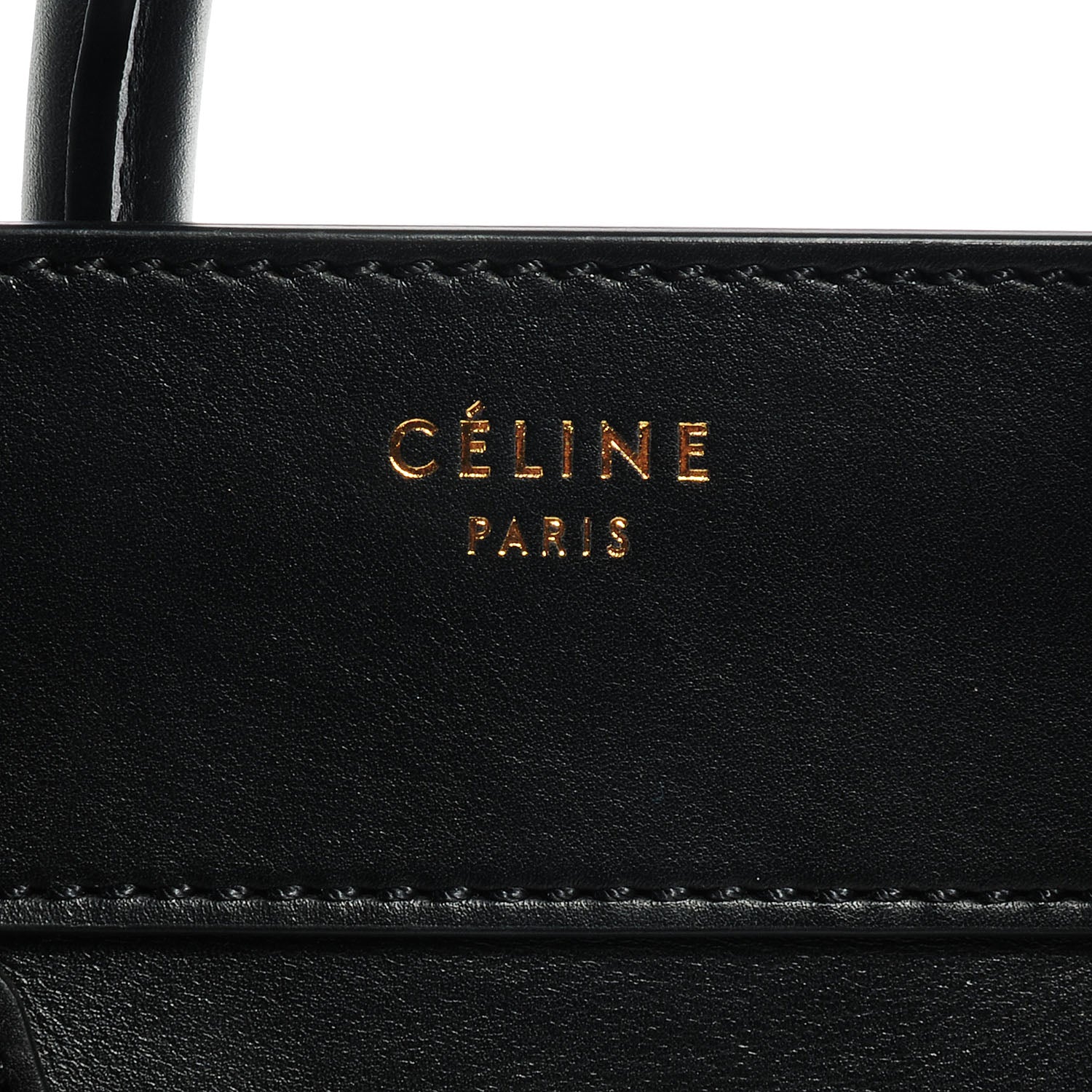 Celine Palmelato Mini Luggage Black 5 of 9