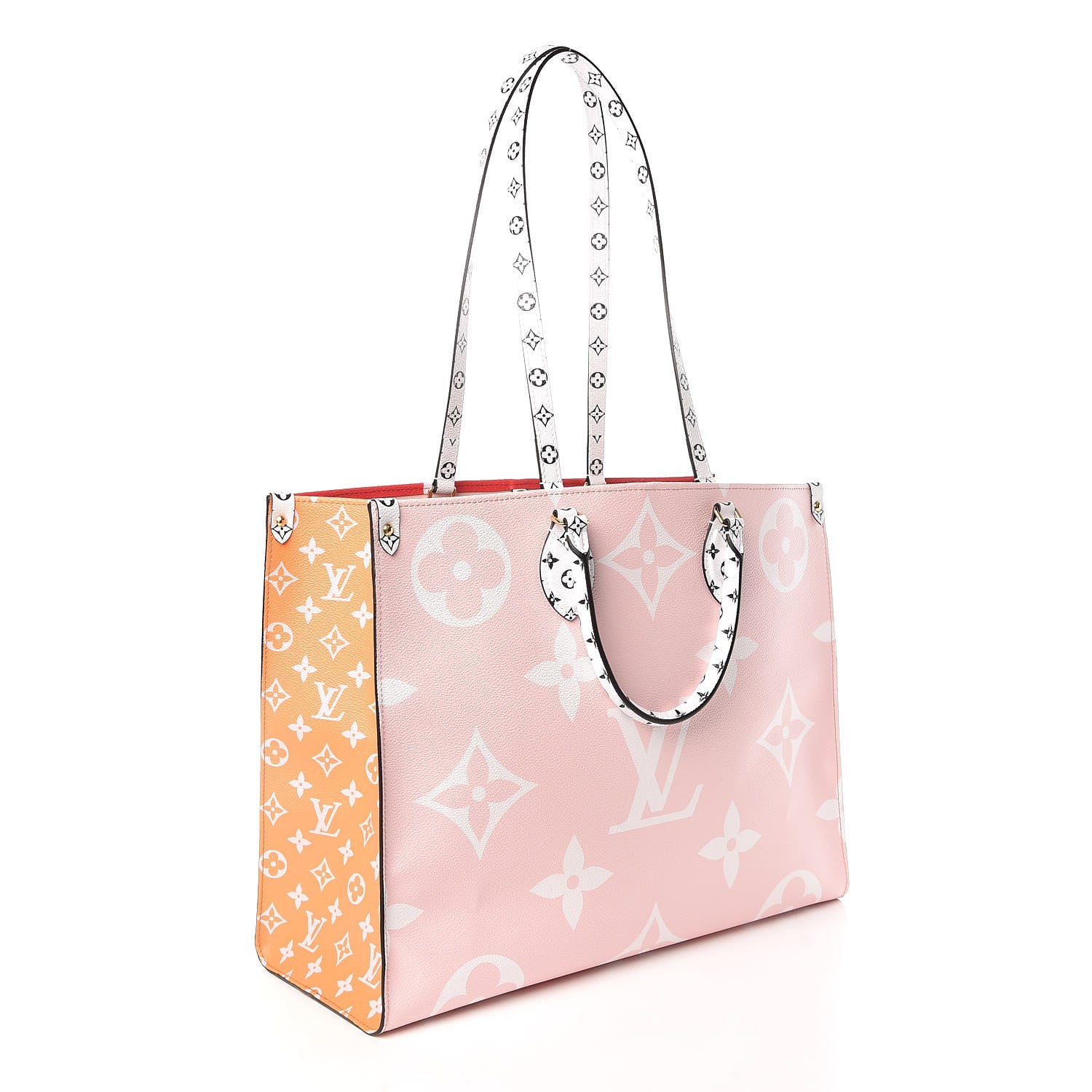 Louis Vuitton Monogram Giant Onthego GM Rouge Rose 6 of 12